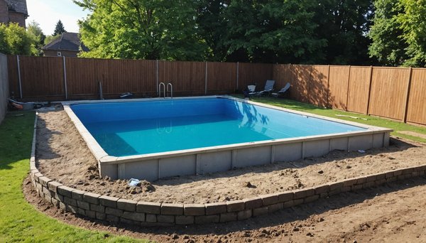 Rénovation de jardin : Installation d'une piscine